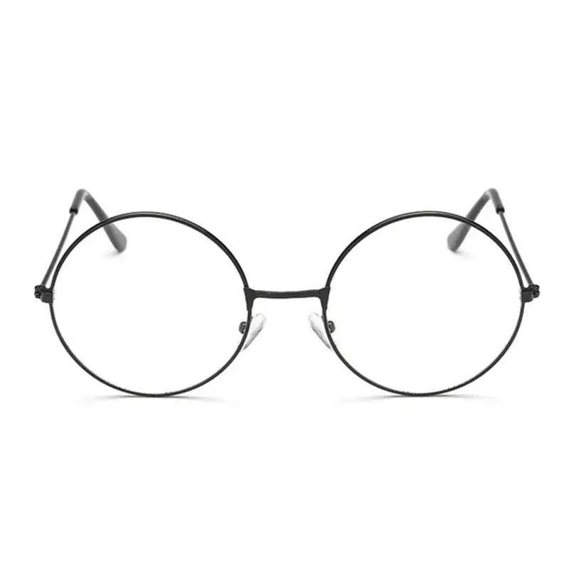 Classic Round Glasses Women Men Fashion Vintage Eyeglasses Female Male Clear Lens Unisex Designer Casual Transparent Lens Gafas