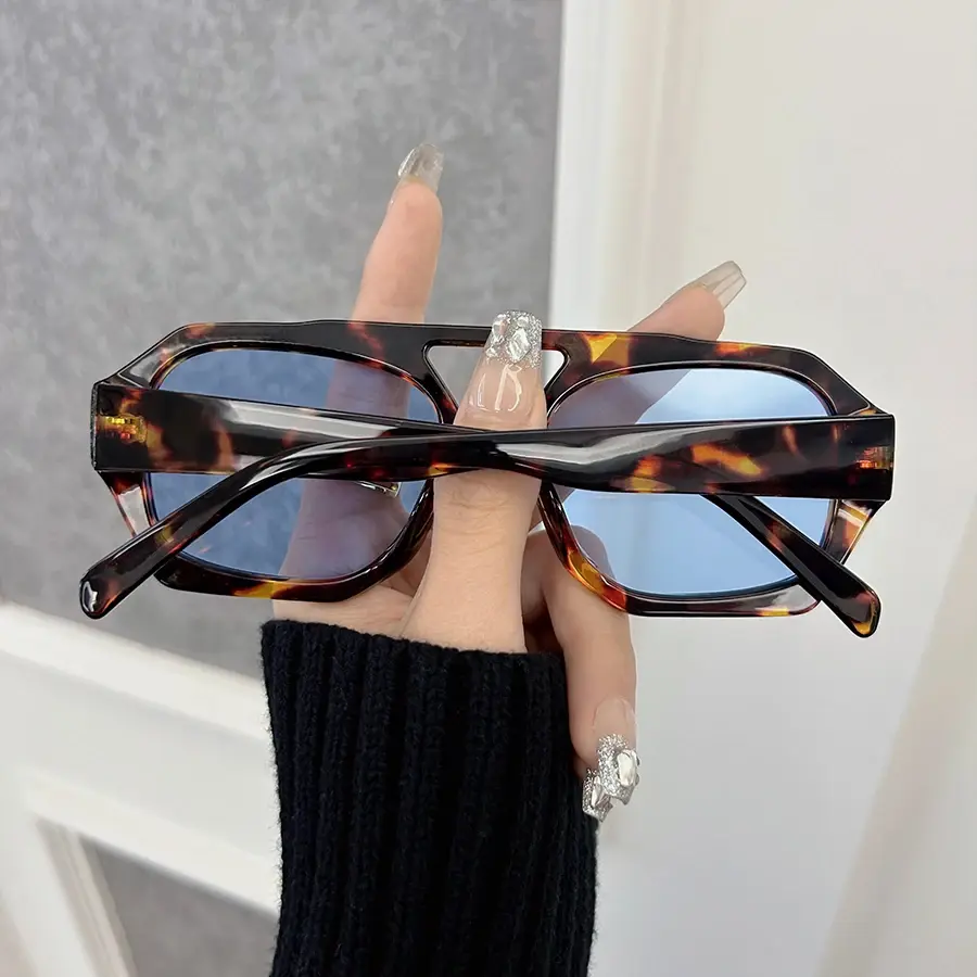 Luxury Square Sunglasses Women Brand Designer Vintage Fashion Sun Glasses Female Polygon Frame Shades Driving Oculos De Sol