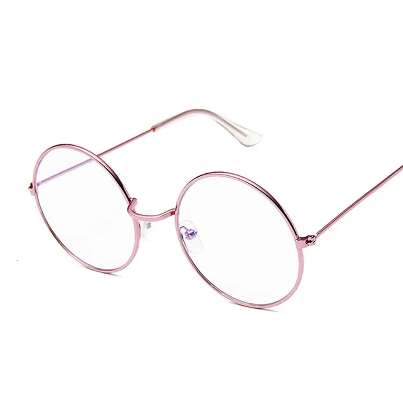 Vintage Retro Metal Frame Clear Lens Optical Glasses Fashion Harry Eyewear Eyeglasses Black Small Round Circle Eye Glasses