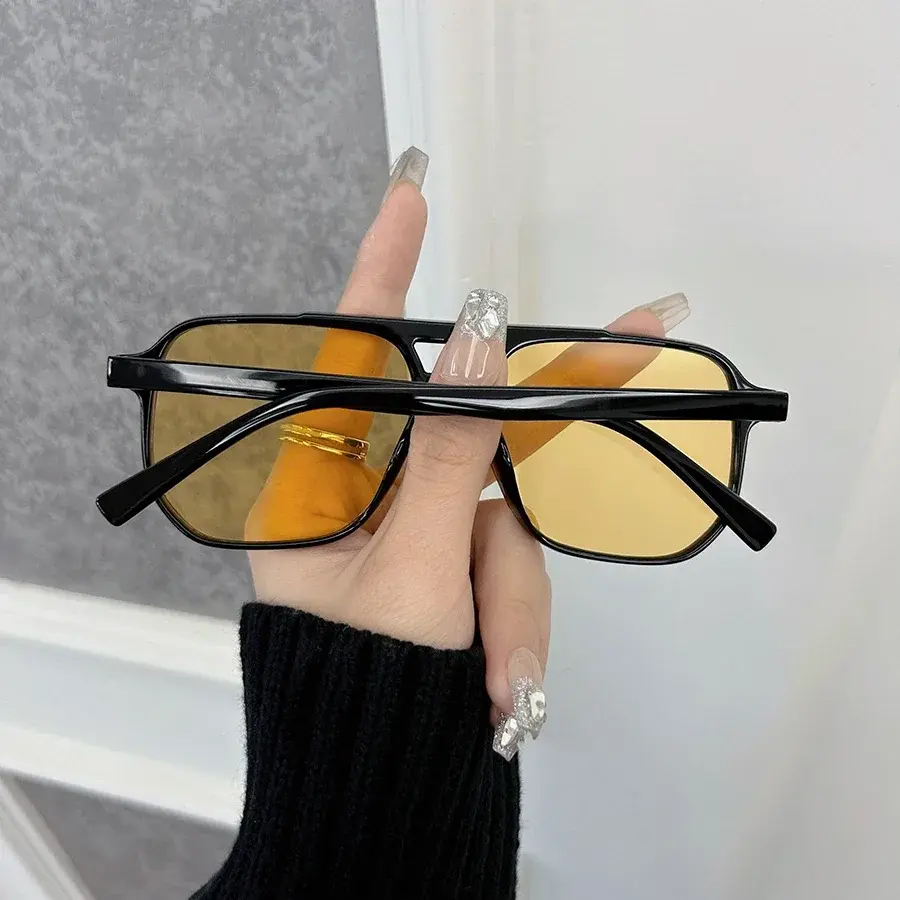 Retro Square Sunglasses Women Men Brand Classic Sun Glasses Female Male Fashion Designer Travel Casual Shades Oculos De Sol