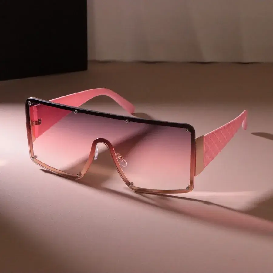 Fashion Big Frame Sunglasses Women Men Casual Square Designer Sun Glasses Male Female Brand Luxury Travel Oculos De Sol