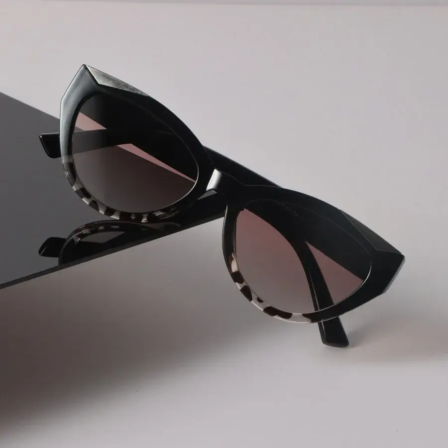 Luxury Cat Eye Sunglasses Women Men Cool Brand Designer Mirror Sun Glasses Female Male Gradient Colors Oculos De Sol