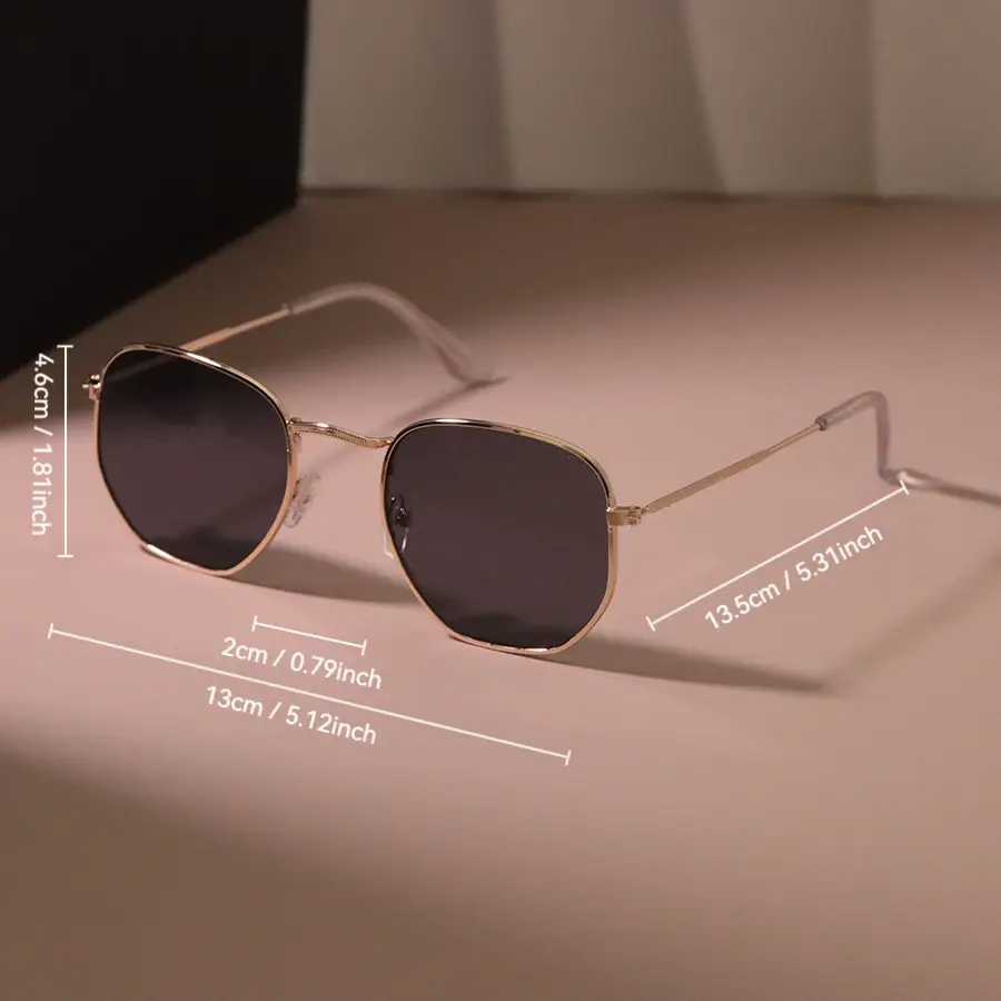 Classic Square Sunglasses Women Men Fashion Sun Glasses Female Male Designer Mirror Outdoors Travel Shades Oculos De Sol