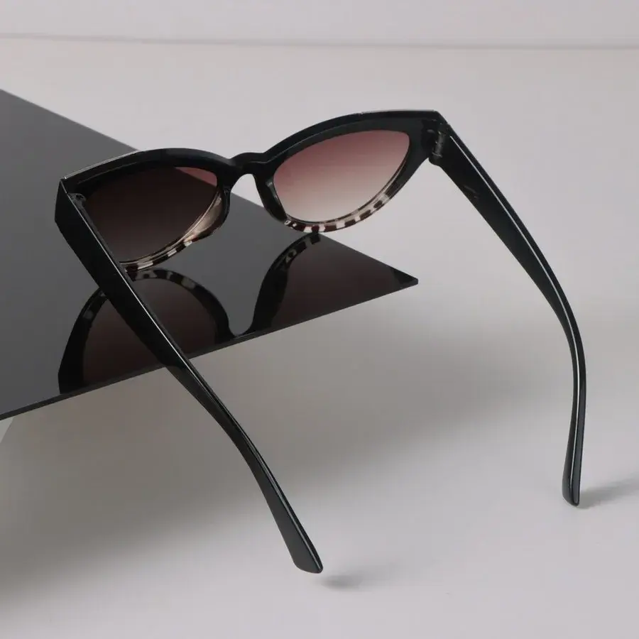 Luxury Cat Eye Sunglasses Women Men Cool Brand Designer Mirror Sun Glasses Female Male Gradient Colors Oculos De Sol