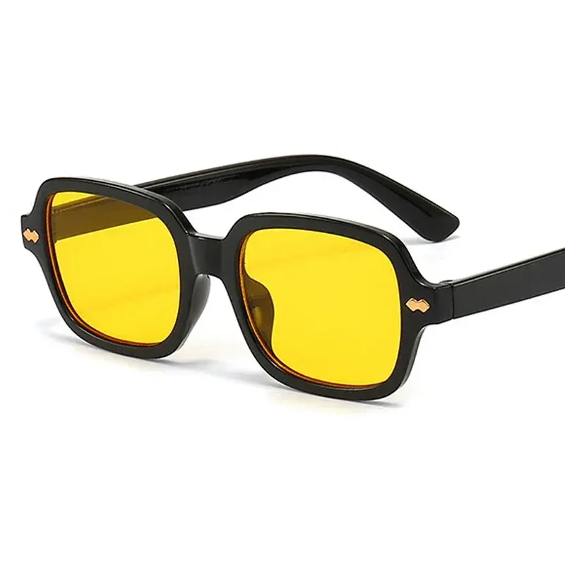 Brand Oval Square Sunglasses Women Fashion Designer Sun Glasses Male Female Vintage Green Ladies Traveling Style MIRROR