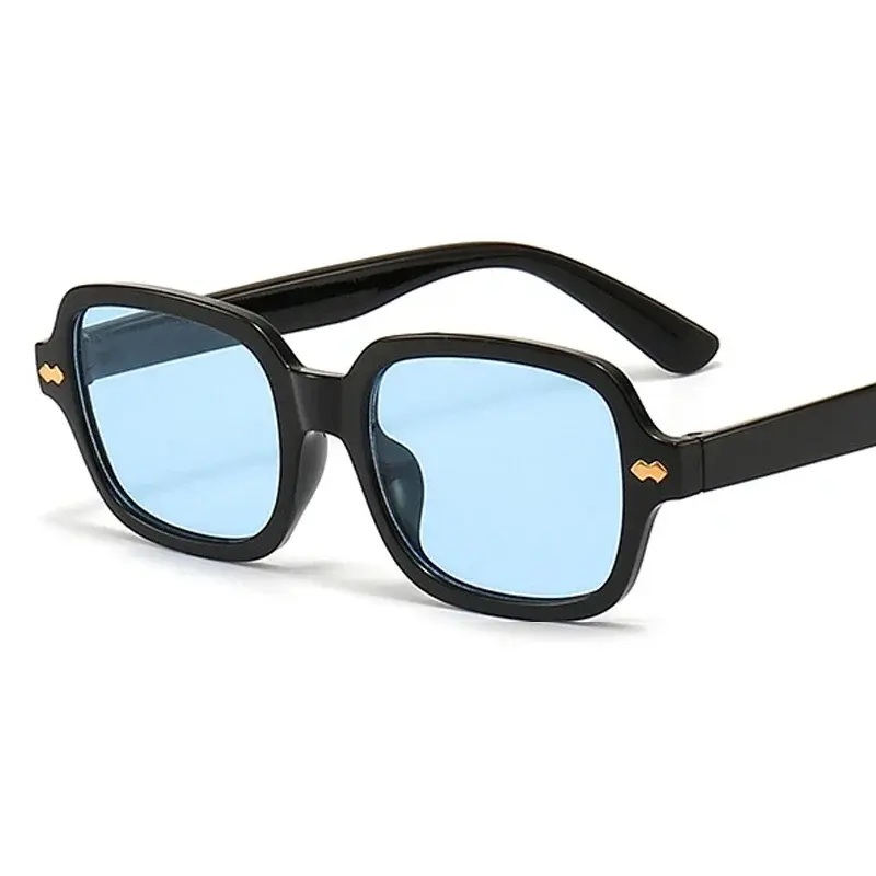 Brand Oval Square Sunglasses Women Fashion Designer Sun Glasses Male Female Vintage Green Ladies Traveling Style MIRROR