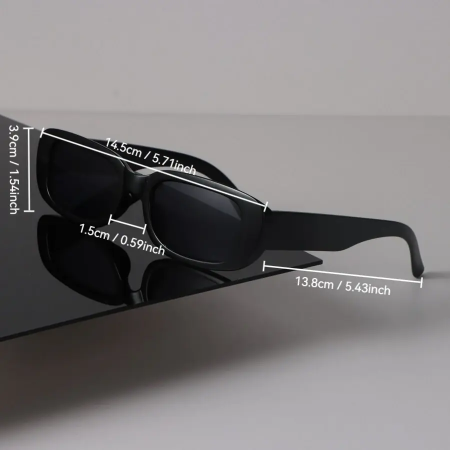 Cool Mirror Square Sunglasses Women Men Designer Sun Glasses Luxury Female Male Casual Colors Oculos De Sol