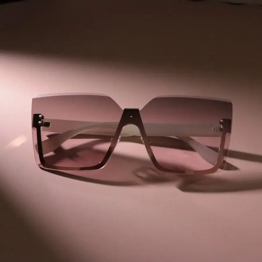 Big Frame Lovely Square Sunglasses Women Men Brand Designer Casual Sun Glasses Female Male Colors Mirror Oculos De Sol