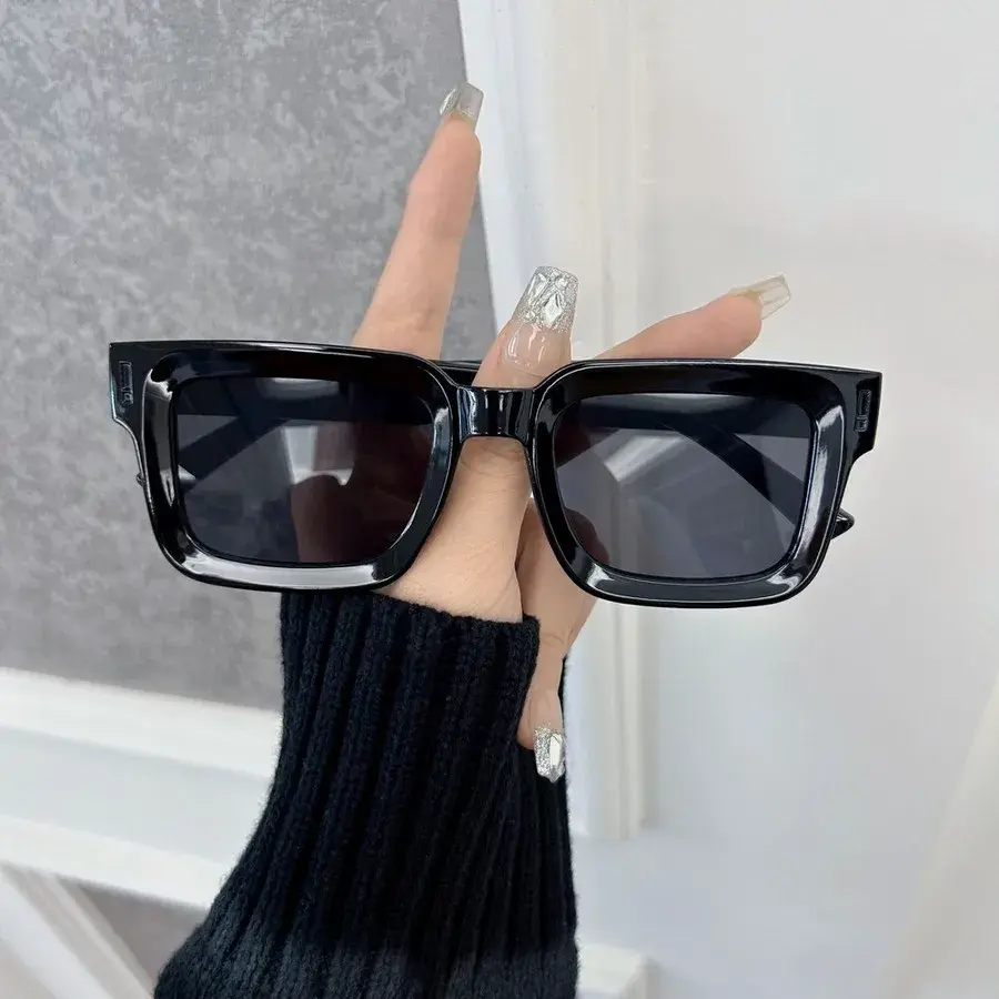 Brand Rectangle Sunglasses Women Men Classic Sun Glasses Female Male Designer Mirror Outdoors Travel Shades Oculos De Sol