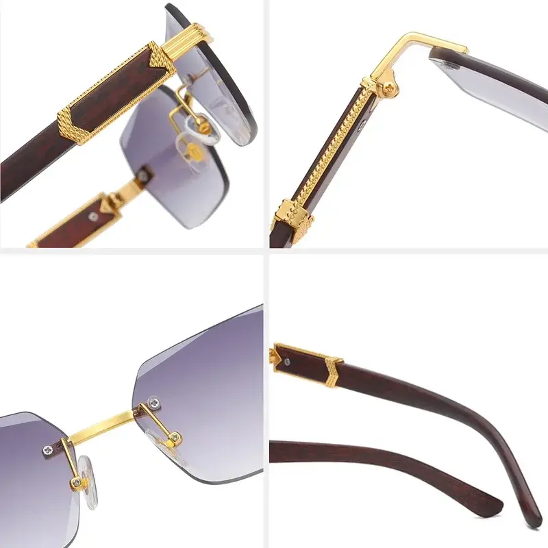 Vintage Square Sunglasses Women Men Fashion Retro Sun Glasses Female Male Designer Shades Mirror Outdoor Punk Oculos De Sol
