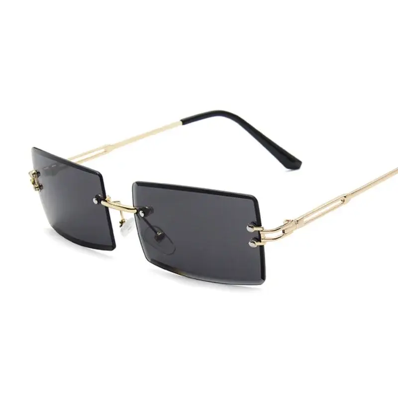 Vintage Square Sunglasses Women Men Fashion Retro Sun Glasses Female Male Designer Shades Mirror Outdoor Punk Oculos De Sol