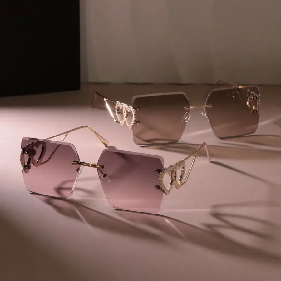 Big Frame Lovely Square Sunglasses Women Men Brand Designer Casual Sun Glasses Female Male Colors Mirror Oculos De Sol