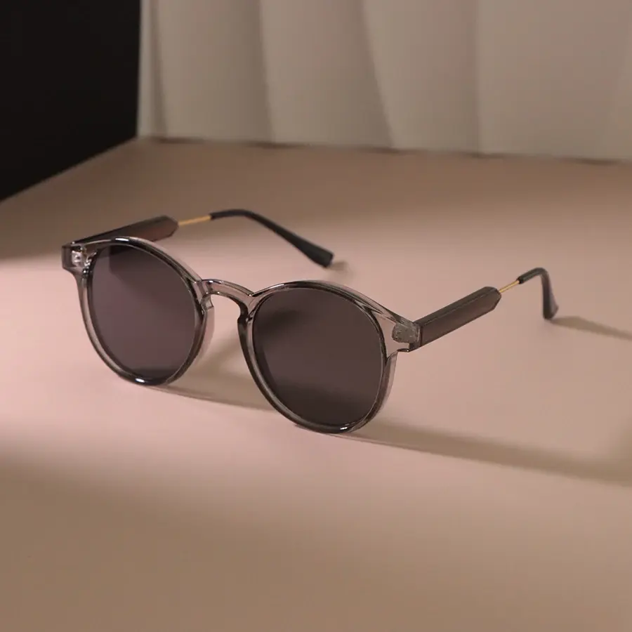 Vintage Round Sunglasses Women Men Fashion Retro Sun Glasses Female Male Designer Shades Mirror Outdoor Punk Oculos De Sol