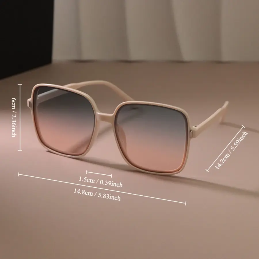 Square Fashion Sunglasses Women Men Vintage Designer Sun Glasses Female Male Brand Mirror Driving Outdoors Oculos De Sol