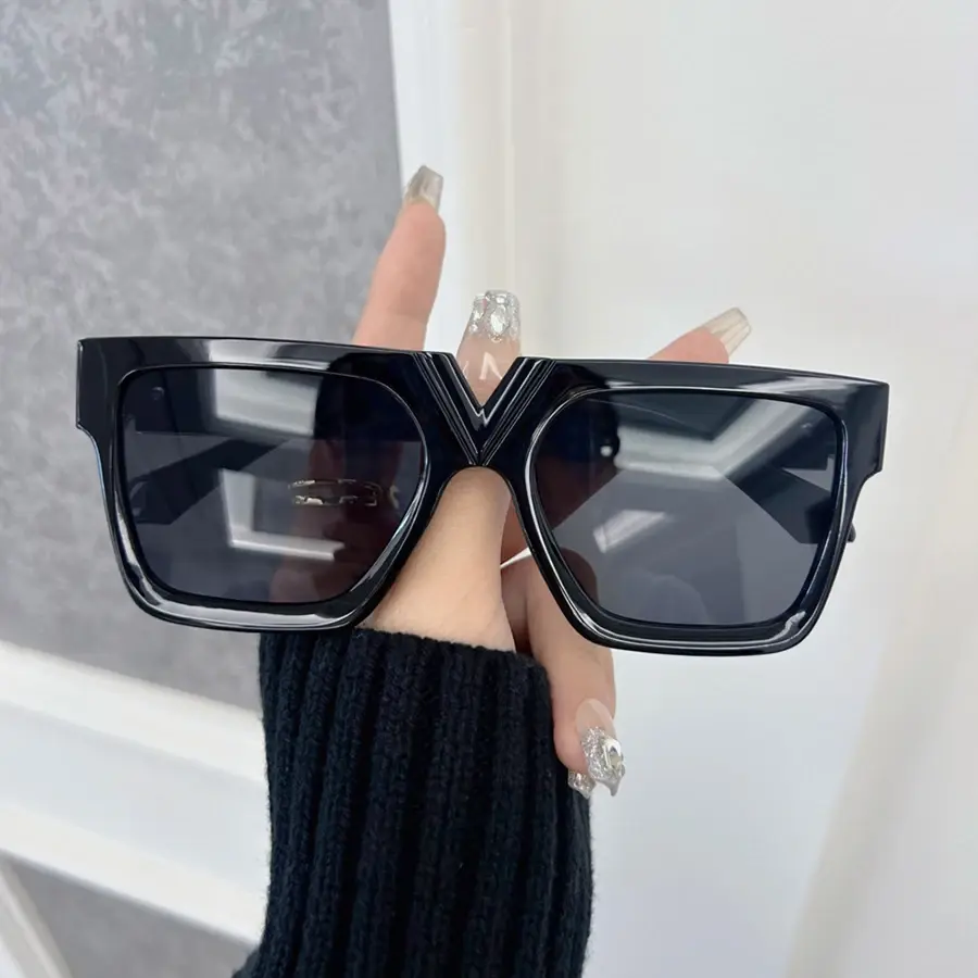 Square Sunglasses Women Men Vintage Designer Fashion Sun Glasses Female Male Brand Mirror Driving Frame Punk Oculos De Sol