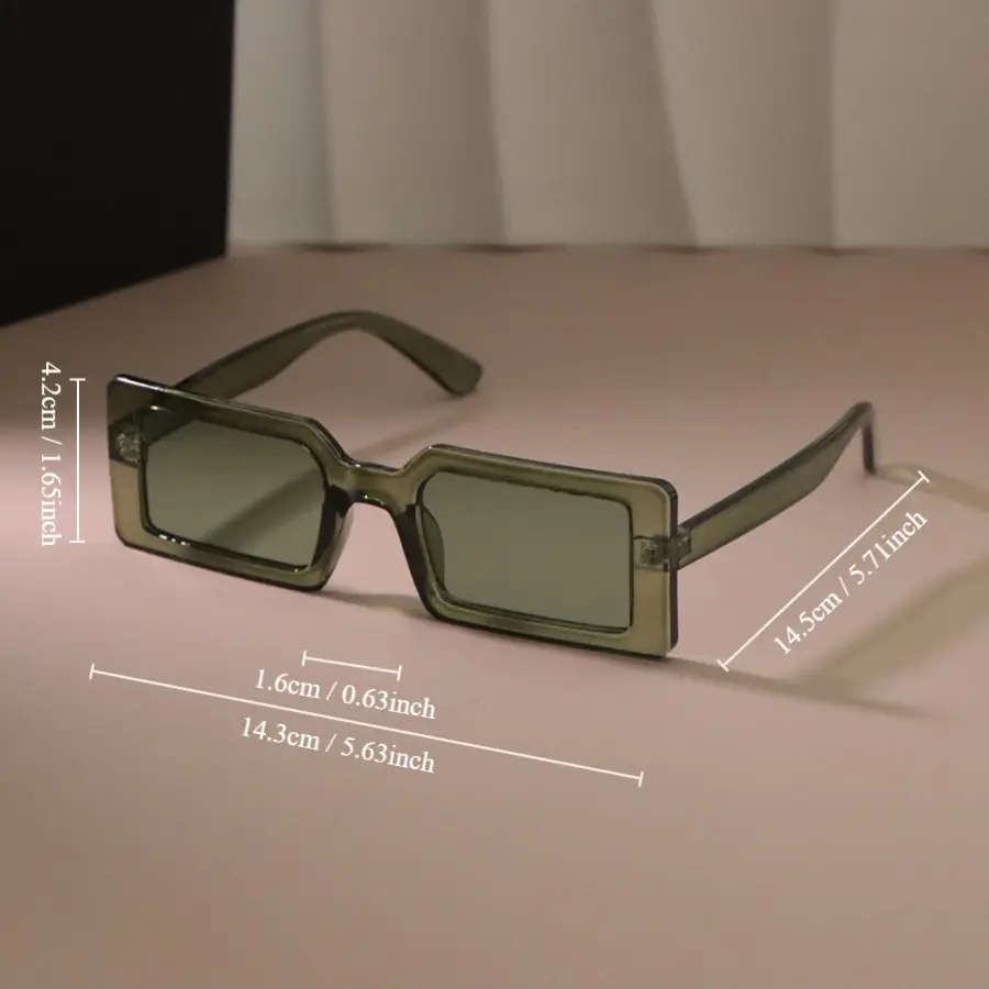 Square Vintage Sunglasses Women Men Designer Retro Sun Glasses Female Male Fashion Mirror Outdoors Frame Punk Oculos De Sol
