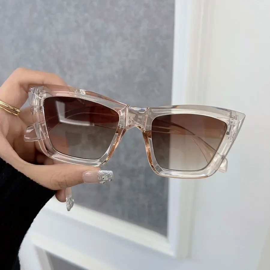 Square Sunglasses Women Men Vintage Designer Fashion Sun Glasses Female Male Brand Mirror Driving Frame Punk Oculos De Sol