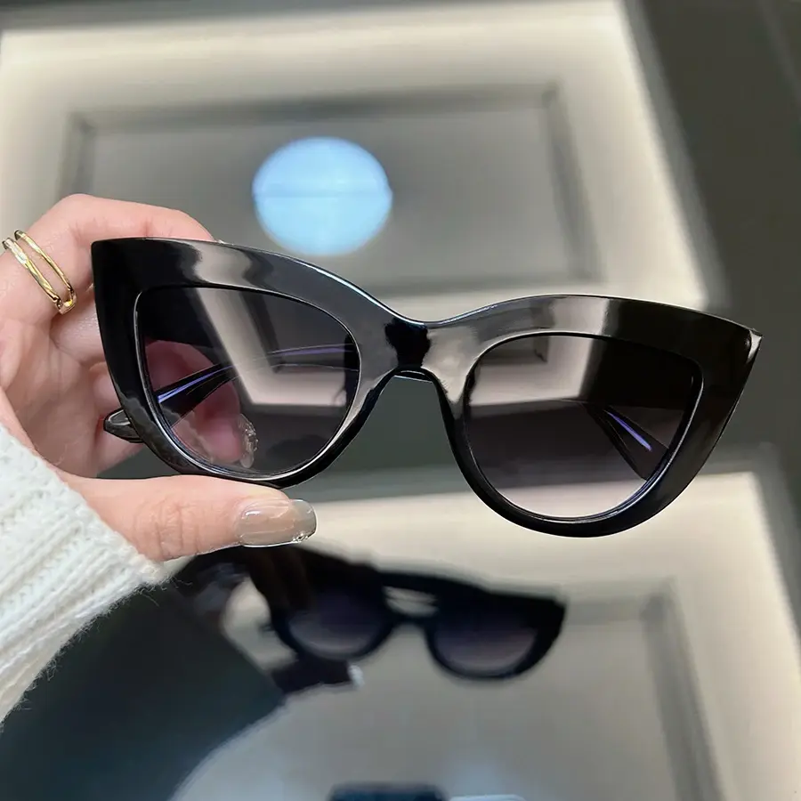 Cat Eye Sunglasses Women Men Vintage Sun Glasses Female Male Brand Mirror Eyeglasses Fashion Retro Designer Oculos De Sol