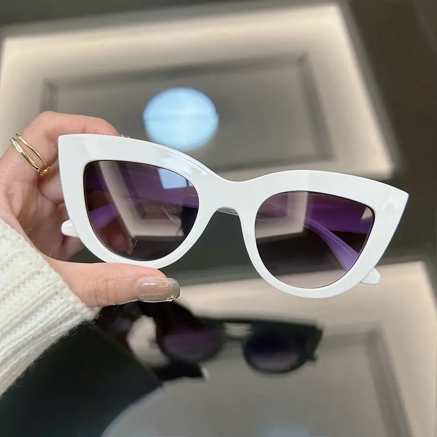 Cat Eye Sunglasses Women Men Vintage Sun Glasses Female Male Brand Mirror Eyeglasses Fashion Retro Designer Oculos De Sol