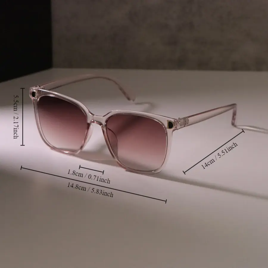 Retro Square Sunglasses Women Men Fashion Vintage Sun Glasses Female Male Brand Designer Shades Mirror Travel Oculos De Sol