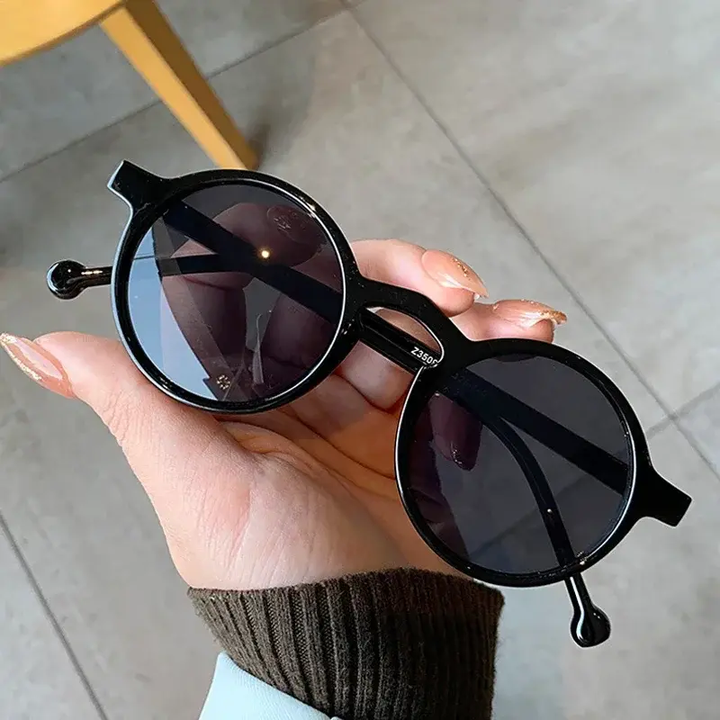 Brand Oval Square Sunglasses Women Fashion Designer Sun Glasses Male Female Vintage Green Ladies Traveling Style
