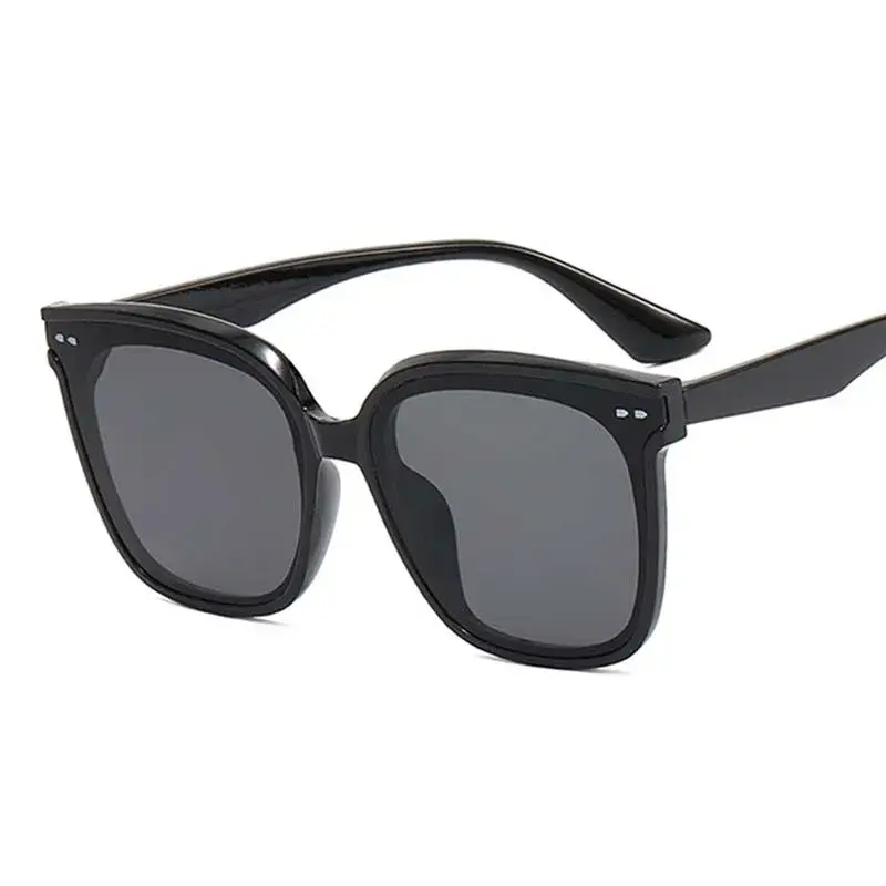 Plain Square Sunglasses Women Men Designer Classic Sun Glasses Female Male Fashion Brand Vintage Travel Shades Oculos De Sol