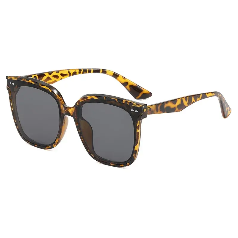 Plain Square Sunglasses Women Men Designer Classic Sun Glasses Female Male Fashion Brand Vintage Travel Shades Oculos De Sol