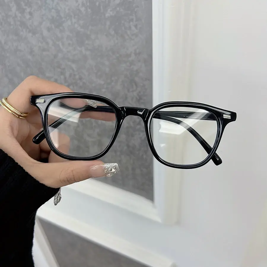 Casual Clear Lens Eyeglasses Frame Male Brand Classic Glasses Men Women Oval Vintage Transparent Lens