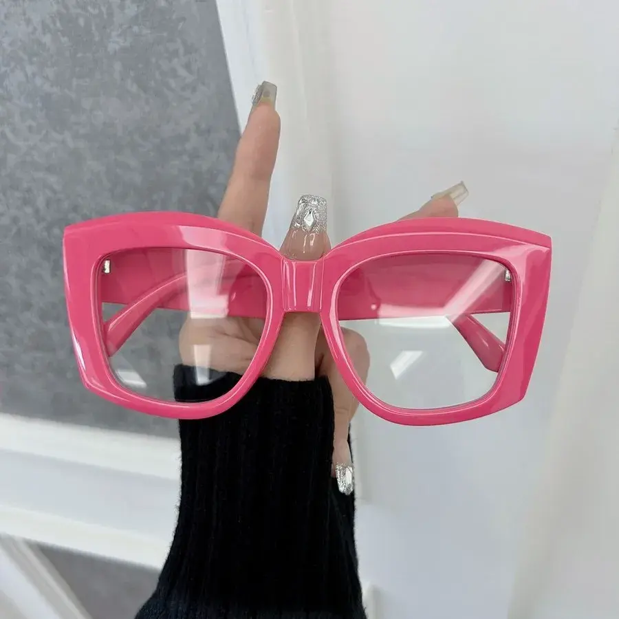 Fashion Vintage Cat Eye Eyeglasses Frames Women Men Transparent Clear Brand Designer Optical Retro Frame Oculos