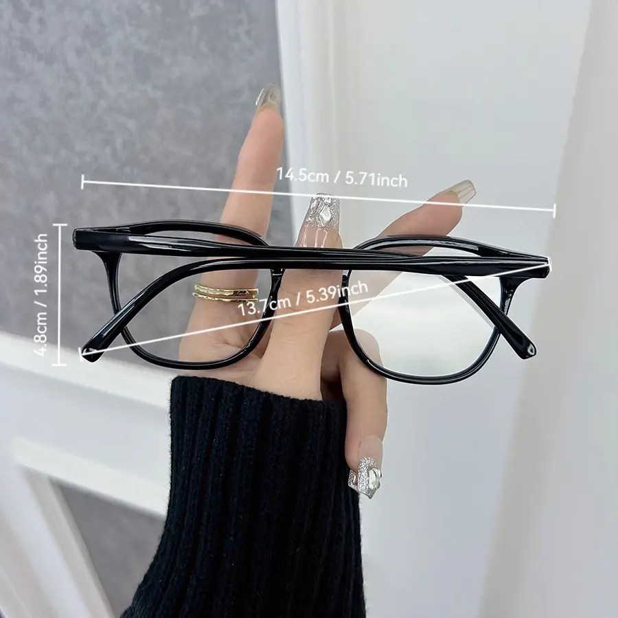 Casual Clear Lens Eyeglasses Frame Male Brand Classic Glasses Men Women Oval Vintage Transparent Lens