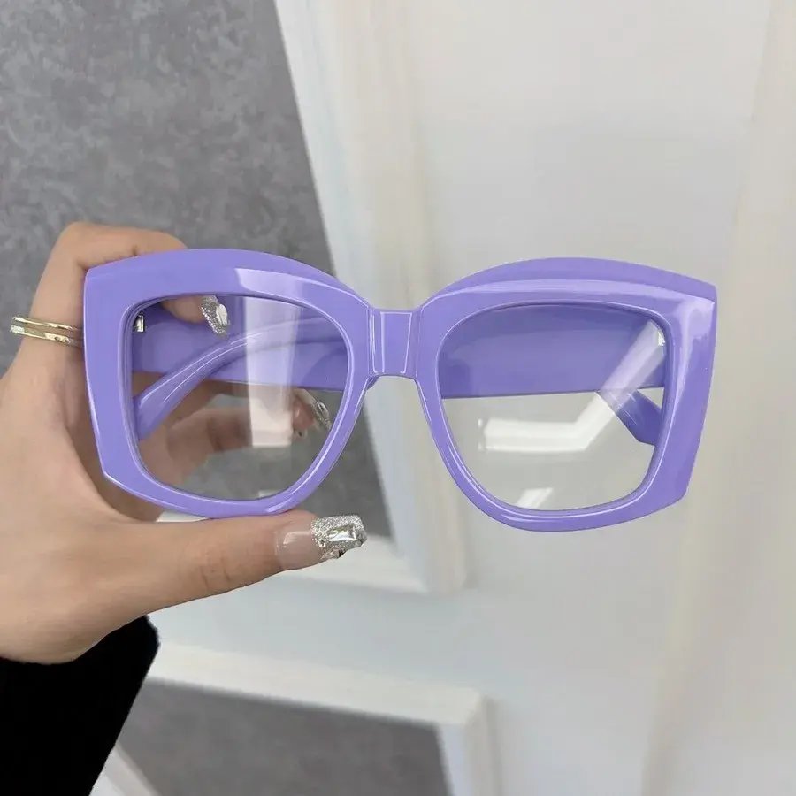Fashion Vintage Cat Eye Eyeglasses Frames Women Men Transparent Clear Brand Designer Optical Retro Frame Oculos
