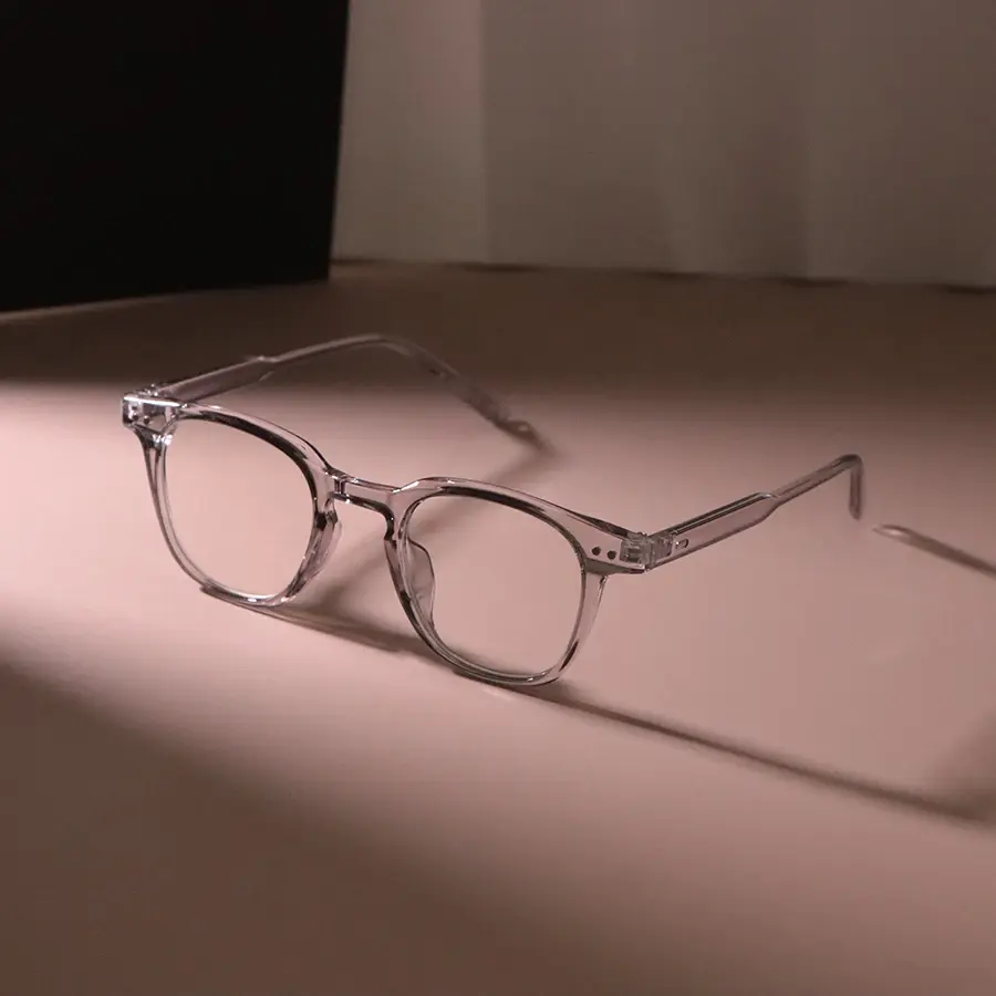 Elegant Transparent Lens Plain Eyeglasses Frame Male Female Brand Casual Square Glasses Men Women