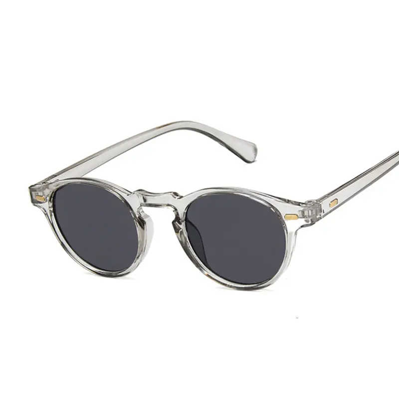 Fashion Round Cat Eye Sunglasses Retro Man Brand Design Woman Shades Sun Glasses Male Female UV400 Oculos De Sol