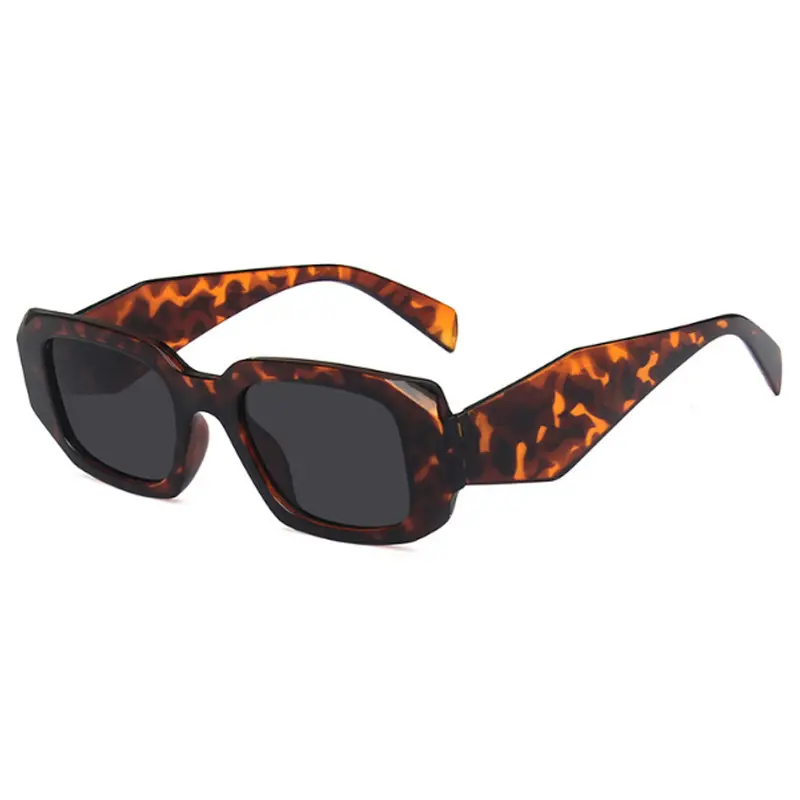 Fashion Designer Square Sunglasses Woman Irregular Frame Vintage Sun Glasses Female Retro Brand Black Oculos De Sol Feminino