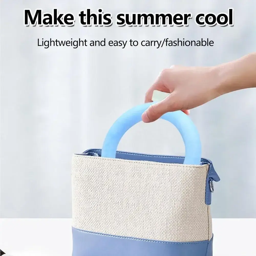 Wearable Neck Cooling Tube Reusable Body Cooling Ice Ring Neck Cooler Soft for Summer Cooling Neck Wrap for Heat Outdoor Sports