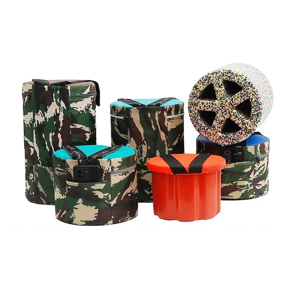 18/20/25cm Portable  Garden Wearable Stool Lightweight Bench Chair Seat Round Stool Outdoor Fishing Chair Workseat