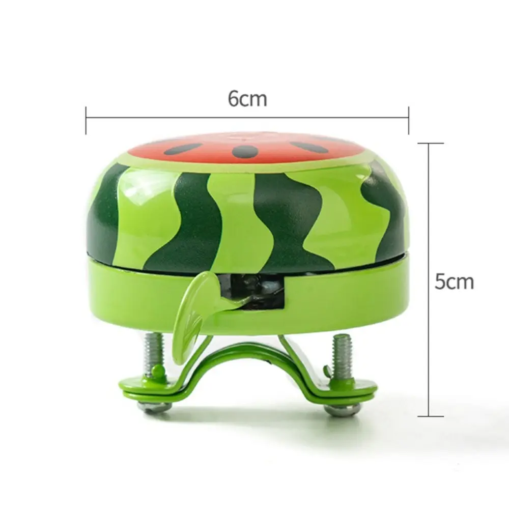 Cartoon Watermelon Strawberry Pattern Bell Bike Bell Mountain Bike Bell Kids Scooter Bell Children Bike Bell Bicycle Equipment