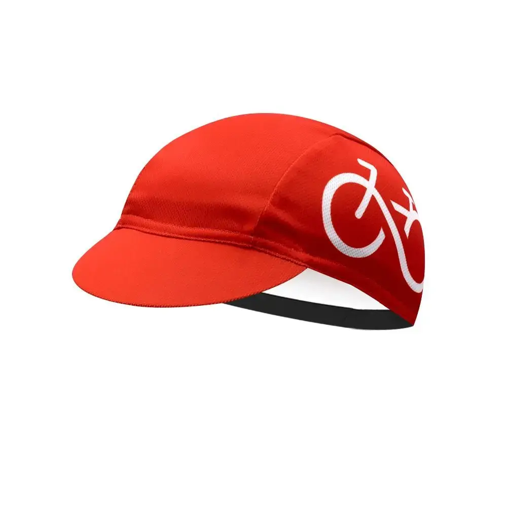 Unisex Mesh Summer Cycling Cap Breathable Quick Drying Helmet Liner Cap Weat Absorption Sun Protection Outdoor Sun Hat