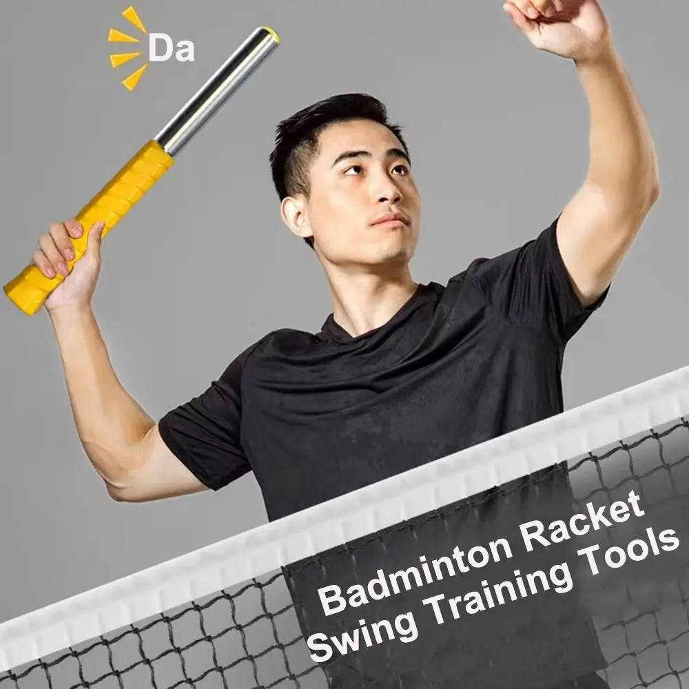 Manual Badminton Racket Swing Training Tools Sound Feedback With Magnetic Resistance Swing Trainer Racket Swing Practice FitnesS