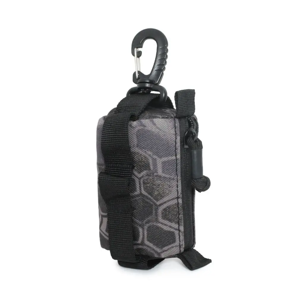 Durable Outdoor Mountaineering Bag with Triangular Buckle Portable Men Waist Key Bag 8 Colors Mini Money Coin Wallet Pouch