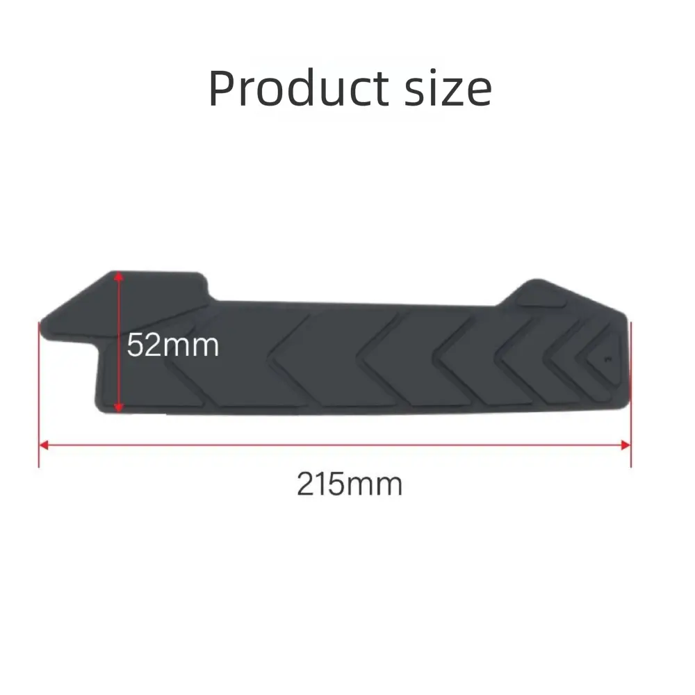 Silicone Bike Chain Sticker Bicycle Frame Protector Chain Guard Sticker Frame Guard Scratch Resistant Protector MTB Accessories