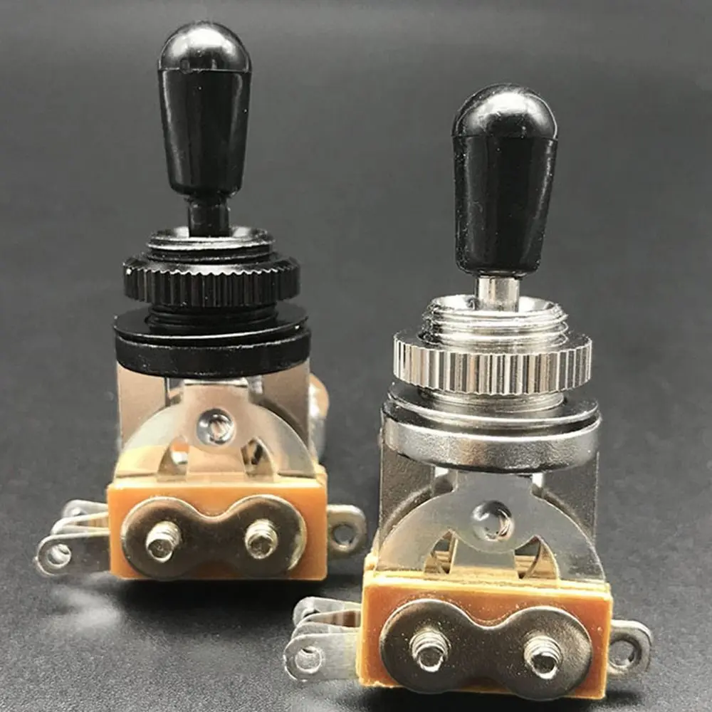 3 Way Guitar Selector Pickup Toggle Switch with Tip Cap for Les Paul New Pickup Toggle Switch Musical Instruments Guitar Parts