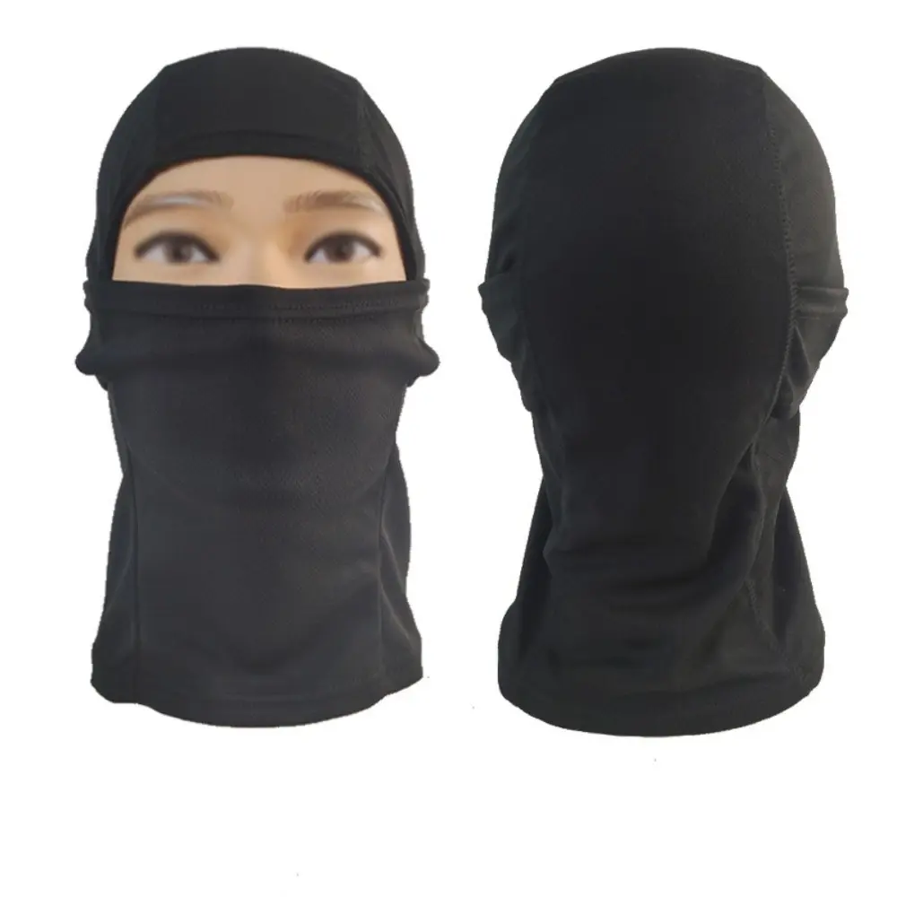 New Balaclava Face Mask Elastic Breathable Mesh Fabric Cycling Mask Running Wind-proof Ski Mask Hood Women Cycling Face Mask