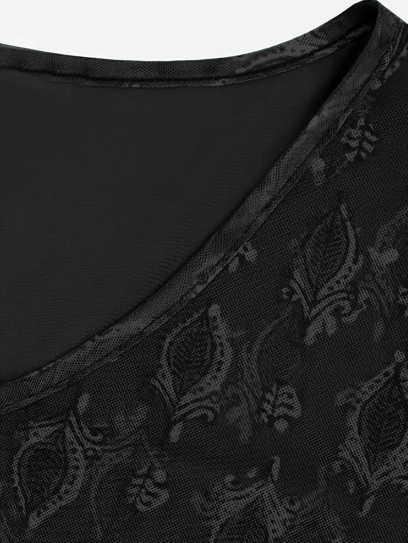 Elegant Women Plus Size Shirt 3/4 Sleeve V-Neck Casual Printed Fashion Vintage High Street Blouse Shirt Autumn Fashion Tops