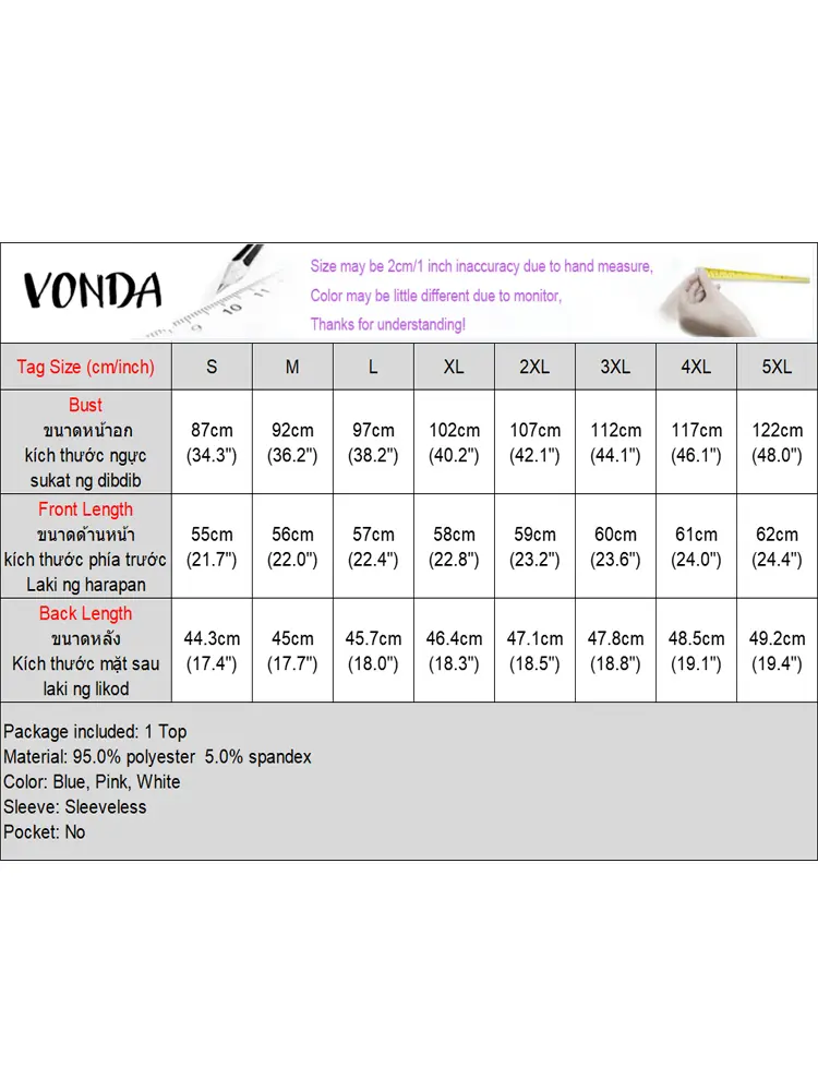 VONDA Elegant Tank Tops Fashion Square Collar Lace Tees 2025 Women Summer Sleeveless Bandage Tunic Top Casual Solid Sweet Blusas