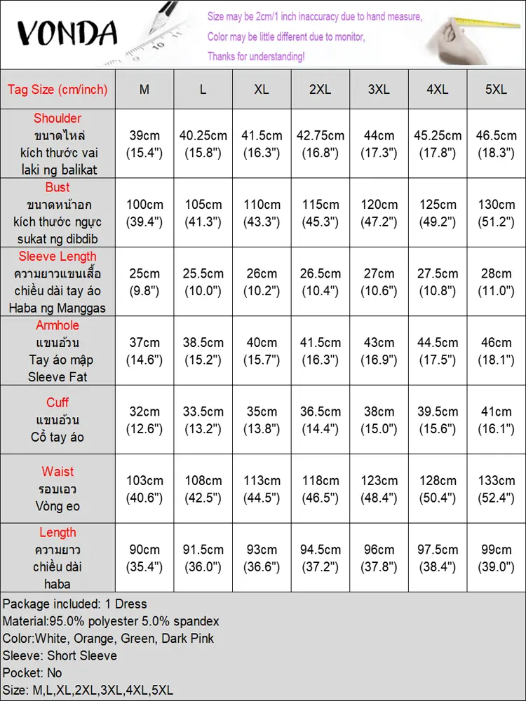 VONDA Women Elegant Dress 2025 Vintage Printed Sundress Oversized Mini Dress Casual Loose Party Short Robe Vestidos