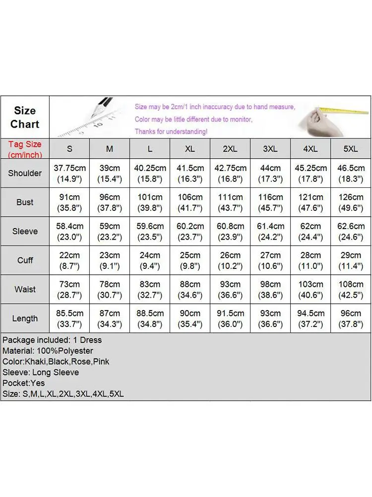 VONDA 2025 Summer Shirt Dress Women Elegant Long Sleeve Solid Color Sundress Casual Loose Buttons Pockets Short Mini Vestidos
