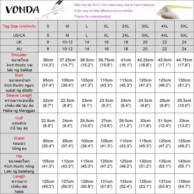 VONDA Women Long Shirt Dress 2025 Summer Pleated Solid Color Midi Sundress Short Sleeve Round Neck Casual Loose Party Vestidos