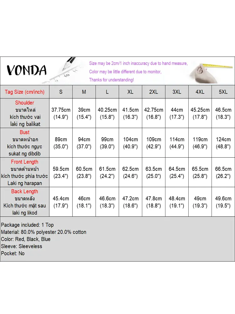 VONDA Fashion Plaid Tanks Women Summer Korean Camis 2025 Casual Sleeveless Loose Straps Tank Tops Vintage Print Blusas Tee Tunic