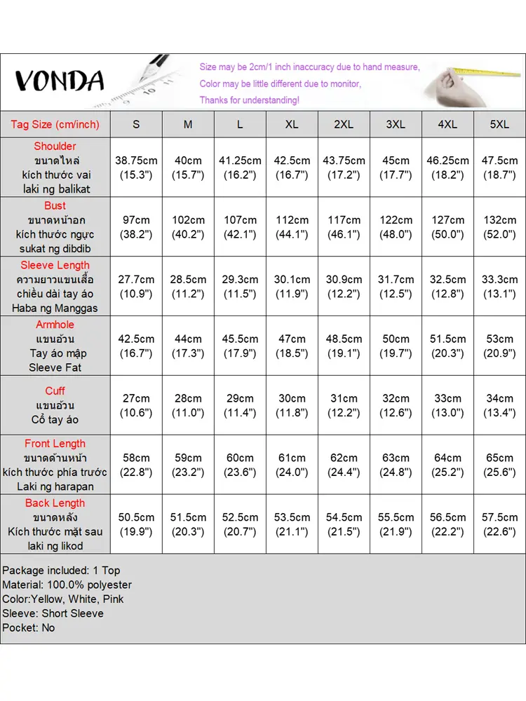 VONDA Women Sexy Off Shoulder Shirts Summer Lace Tops 2025 Fashion Short Puff Sleeve Tunics Lace-Up Buttons Solid Ruffled Tops